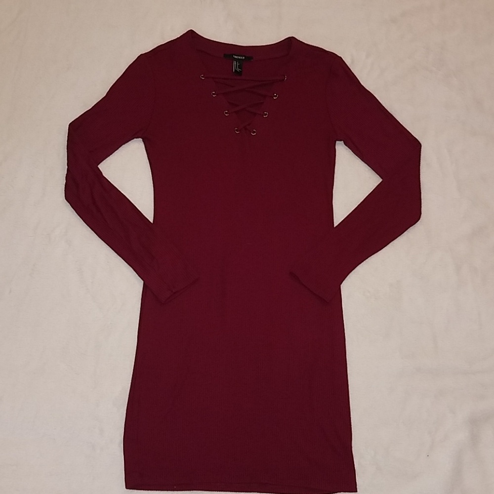 Burgandy Dress